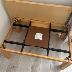 家具調こたつ　机の画像