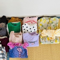 【110センチ女の子】子ども服まとめ売りの画像