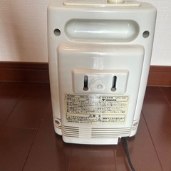 山善　ミニファンヒーターの画像