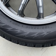 軽カーサイズ　155/65r14 ブリザックVRX2 2021年の画像