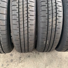 155/65R14ダイハツ純正夏タイヤホイールセットの画像