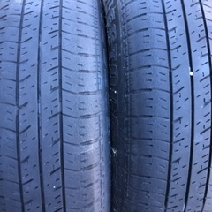 135/80R12 古タイヤ　ホイール付き4本の画像