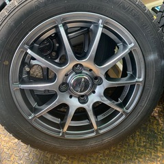 155/65R14 スタッドレスタイヤホイールセットの画像