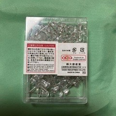 クリアプッシュピンの画像