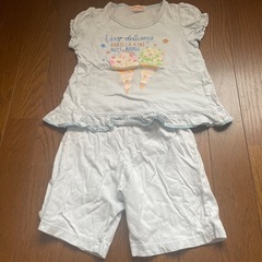 110女の子　夏用パジャマ2着セットの画像