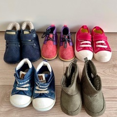 〈12.5〜14cm〉今月まで出品 美品セット キッズシューズ 撮影 お出かけ 公園 の画像