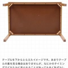 未開封　
ダイニングテーブルの画像