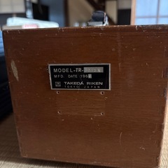 ジャンク武田理研ユニバーサルカウンターTR-5578の画像
