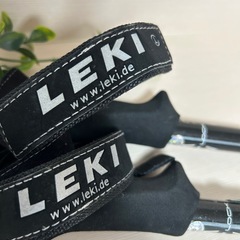 美品】　LEKI MAKALU SOFT ANTISHOCK トレッキングポールの画像