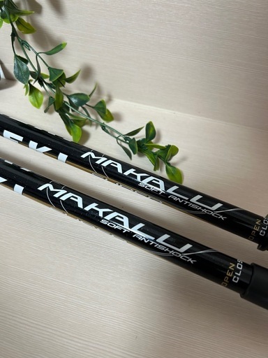 美品】　LEKI MAKALU SOFT ANTISHOCK トレッキングポール