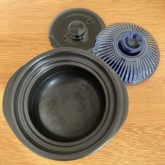 土鍋　2合　箱付きの画像