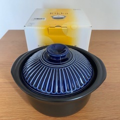 土鍋　2合　箱付きの画像