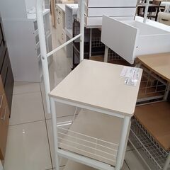 ★リユースのサカイ日立店★HJ7830 NITORI レンジラック オフホワイト H131.5×D42.5×W49 クリーニング済み の画像