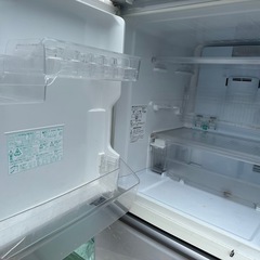 無料★SHARP 3ドア冷蔵庫 314L 両開き SJ-PW31W 2012年製 中古品の画像