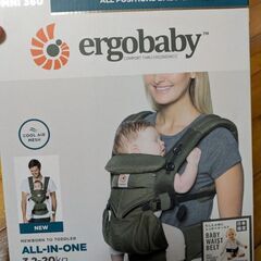 エルゴメッシュ抱っこ紐(対面抱き・後ろ向き抱き可能、)の画像