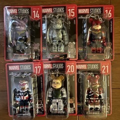 MARVEL STUDIOS／Happyくじ「BE@RBRICK」19点　まとめ売りの画像