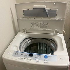 洗濯機アクア6.0kg2017年の画像