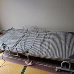 電動リクライニングベッド（90x196x50cm位）の画像