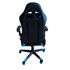 椅子GXTRACEゲーミングチェア　幅広座面　オットマン付き★S3270Aの画像