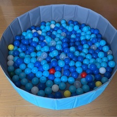 ボールプール　カラーボール250個　せっセットの画像