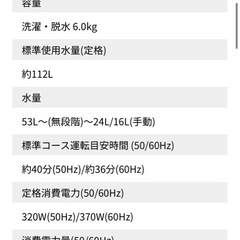 【受け取り10/4or10/12】AQUAの洗濯機ですの画像