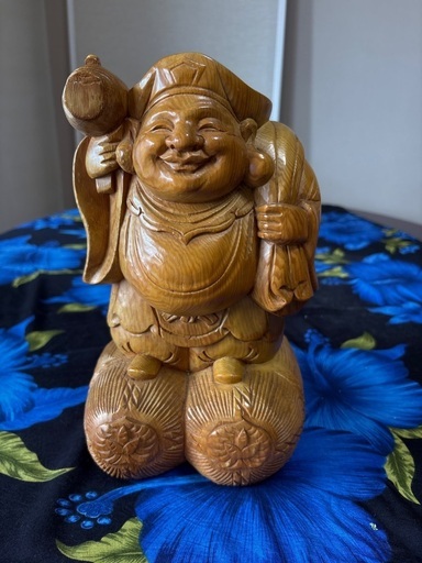 大黒天　木彫り