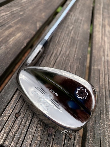 値下げ中10000→9000　タイトリスト VOKEY DESIGN SM7 ツアークロム 58°/14°K ウェッジ WG Dynamic Gold (フレックスS) メンズ 男性用 右利き 右用  ゴルフクラブ