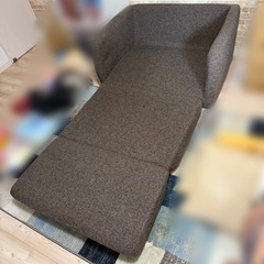 ソファベッド 2人掛け可能の画像