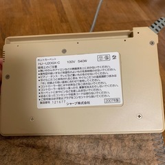 ホットカーペットの画像