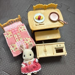 受付一時停止中【消毒済み】シルバニア　赤い屋根のお家の画像