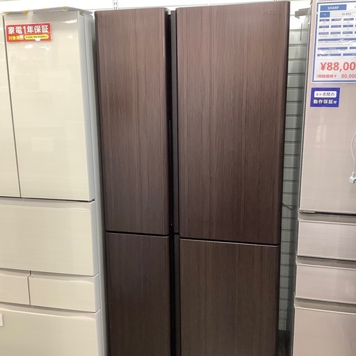 【安心6ヶ月保証付き！】AQUA 4ドア冷蔵庫　入荷しました！