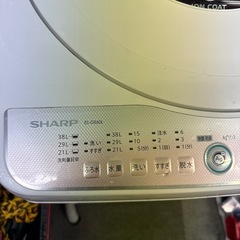 SHARP 　洗濯機の画像