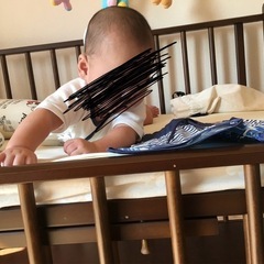 ベビーベッドの画像