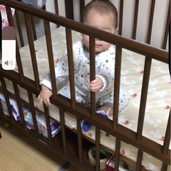 ベビーベッドの画像