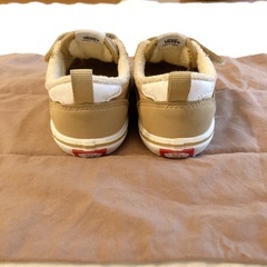 【NIKE】14cm ベージュ　スニーカー　1000円の画像