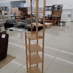 ★リユースのサカイ日立店★HJ7834 IKEA 飾り棚 ナチュラルブラウン H163×D28×W33.5 クリーニング済み の画像