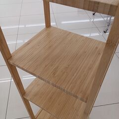 ★リユースのサカイ日立店★HJ7834 IKEA 飾り棚 ナチュラルブラウン H163×D28×W33.5 クリーニング済み の画像