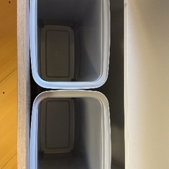  ゴミ箱収納式棚 の画像