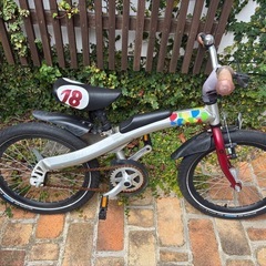 子供用自転車の画像