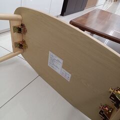 ★リユースのサカイ日立店★HJ7835 NITORI テーブル ナチュラルベージュ H32×D45×W90 クリーニング済み の画像