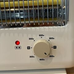【未使用品】遠赤外線ストーブ　３段切り替え　転倒安全装置　１４２度　2017年製の画像