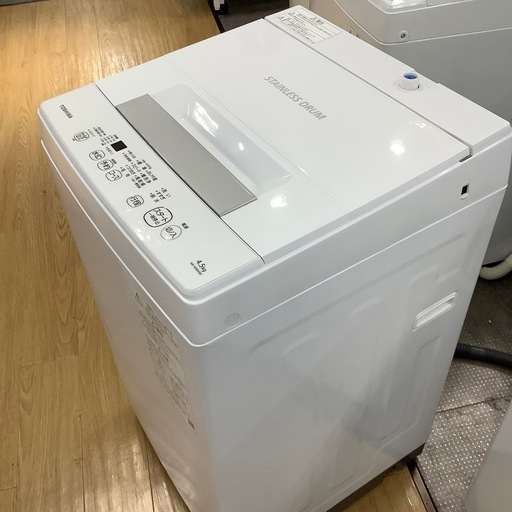 【安心6ヶ月の保証付き！】TOSHIBA 洗濯機　入荷しました！