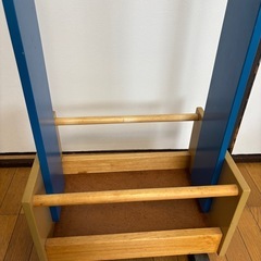 木製　ラック　キッズ用の画像