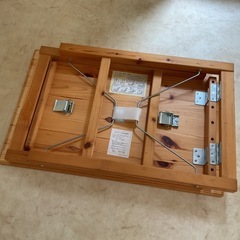 予定者決まりました。無印良品　机の画像