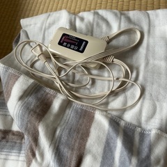 美品！電気毛布の画像