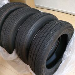 155/65R14　14インチ　中古サマータイヤ4本　ブリジストン　ジャンクの画像