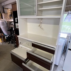 訳あり　食器棚　松田家具の画像