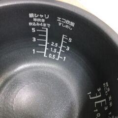 動作美品　SR-FX109Y Panasonic パナソニック IH 炊飯器 炊飯ジャー 5.5合炊き 2019年製 ステンレスブラック【糸島市内 送料無料】 88243-2-002の画像