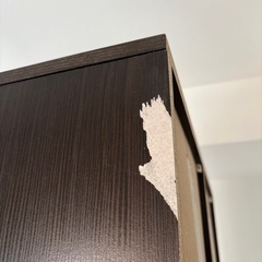 本棚　ダークブラウンの画像