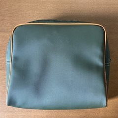 セカンドバッグ👝Lyle&Scottライルアンドスコット美品✨クランチバッグ深緑茶色の画像